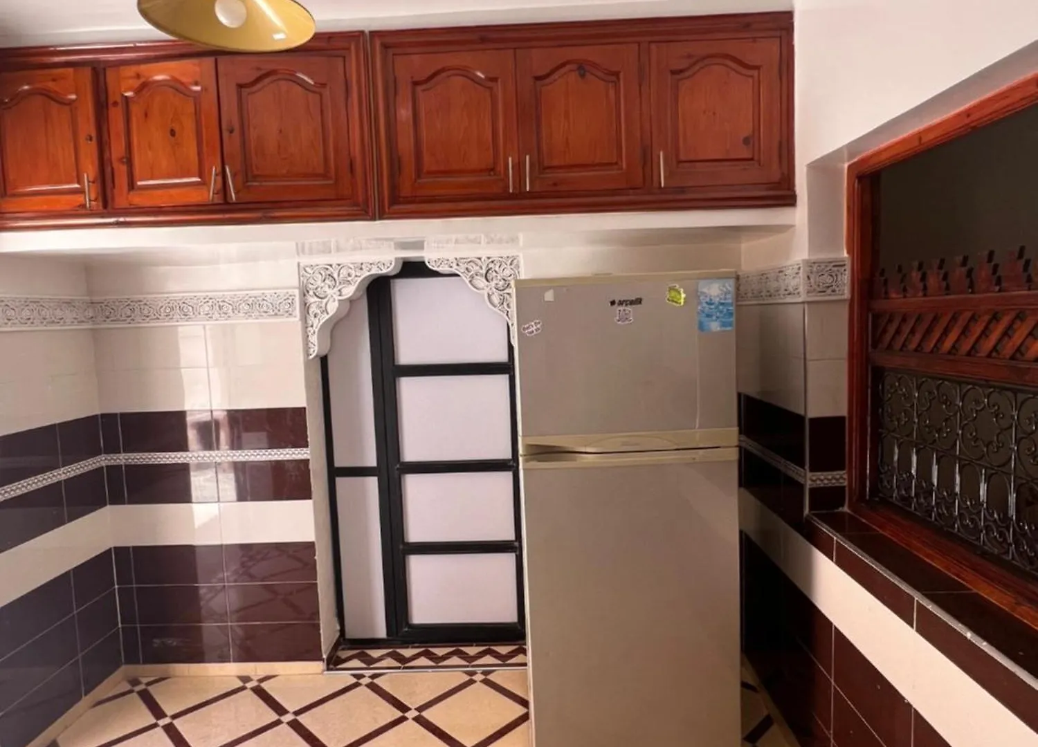 דירה מרקש Charmant Appartement Spacieux Avec Cour Fleurie Et Hammam A Targa Marrakech